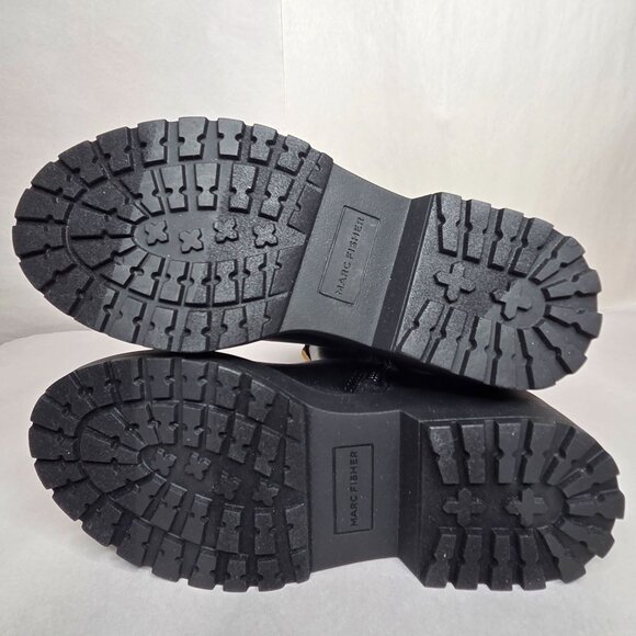 NWT Marc Fisher Kids Black Heidi Strap Boots - Picture 4 of 7